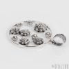 Sterling Silver Dutch Jewellery Design Pendant 1.38 inches (35mm) - Image 4