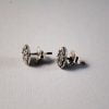 Sterling Silver Dutch Jewellery Earrings with Original Goese Knop of 0.31 inches (8mm) - Image 4