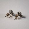 Sterling Silver Dutch Jewellery Earrings with Original Goese Knop of 0.31 inches (8mm) - Image 2