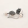 Zilveren Oorhangers met Zeeuwse Knoop 10mm en Zoetwaterparel - Afbeelding 3