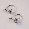 Sterling Silver Dutch Jewellery Drop Earrings 0.24 inches (6mm) - Image 2