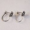 Sterling Silver Dutch Jewellery Drop Earrings 0.24 inches (6mm) - Image 5