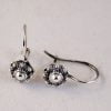 Sterling Silver Dutch Jewellery Drop Earrings 0.24 inches (6mm)