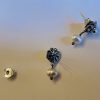 Sterling Silver Dutch Jewellery Earrings 0.31 inches (8mm) with Sweet Water Pearl - Image 6