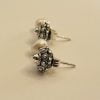 Sterling Silver Dutch Jewellery Earrings 0.31 inches (8mm) with Sweet Water Pearl - Image 7