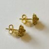 Gold Plated Dutch Jewellery Zeeuwse Knop Stud Earrings 0.31 inches (8mm) - Image 2