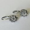 Sterling Silver Original 'Goese knoop' Earrings 0.31 inches (8mm)