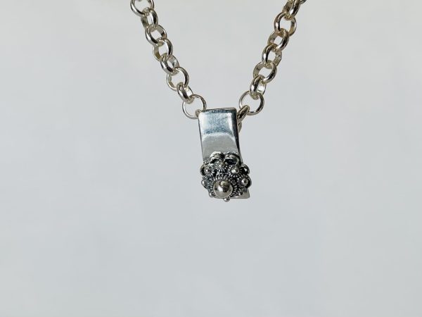 Silver Designer Pendant with 8mm Zeeuwse Knoop - Image 2