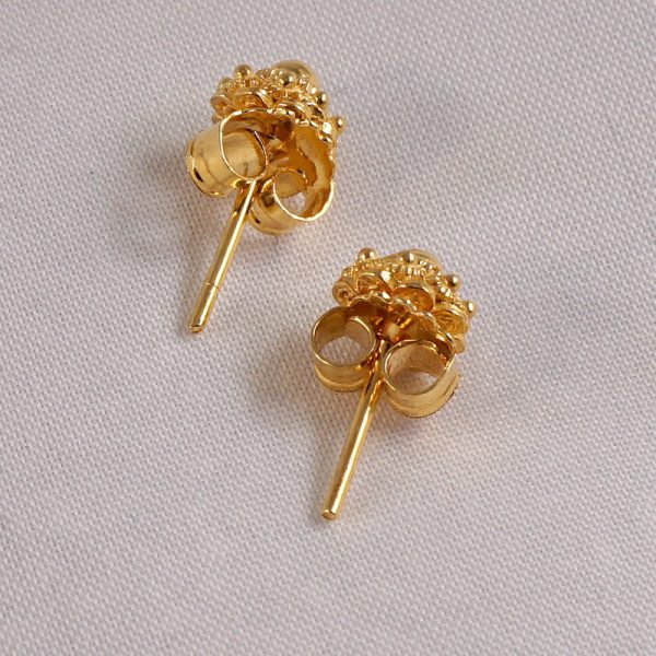 Gouden  Zeeuwse Knoop Oorknoppen  6mm - Afbeelding 5
