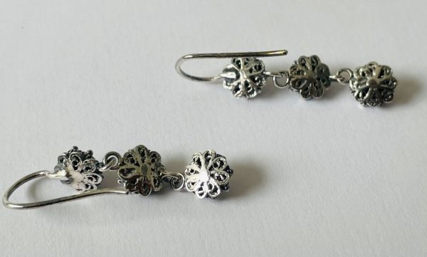 Zilveren Oorhaakjes met Zeeuwse Knoop 3x6mm - Afbeelding 6