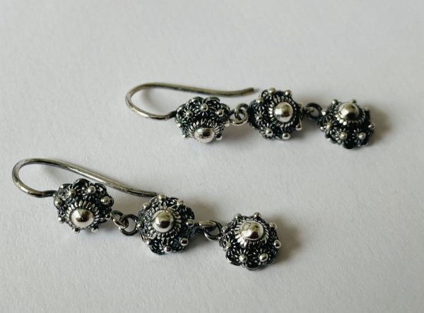 Zilveren Oorhaakjes met Zeeuwse Knoop 3x6mm - Afbeelding 3