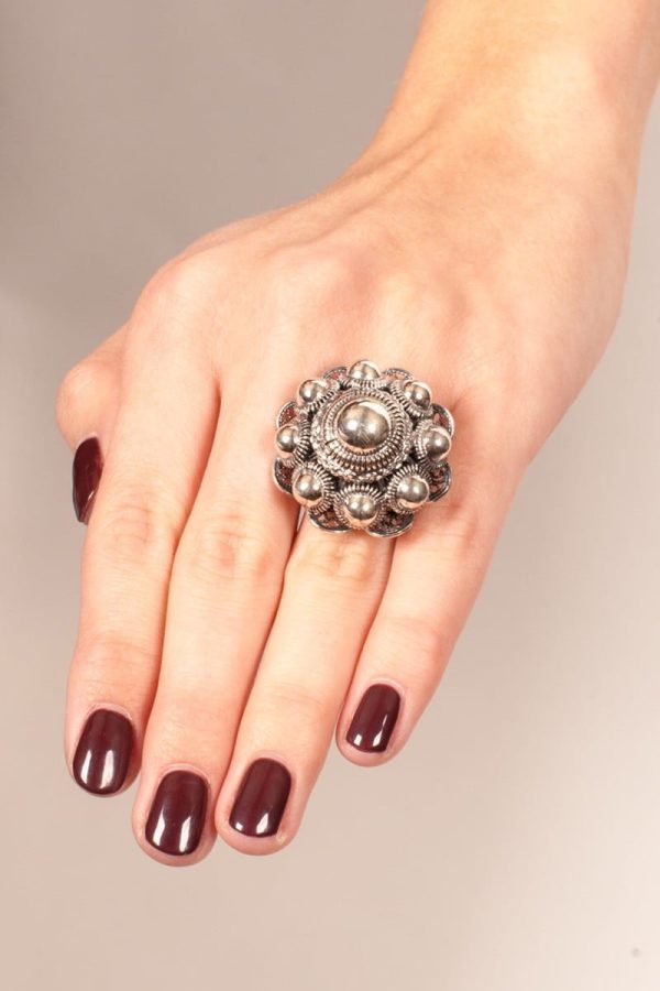 Zilveren Ring met Zeeuwse Knoop 27mm - Afbeelding 2