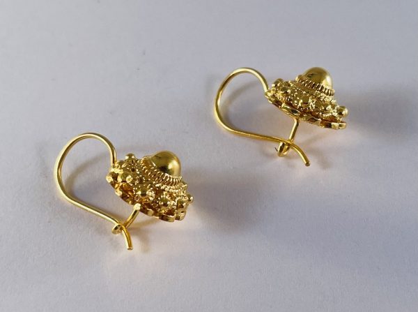 Vergulde Zeeuwse Knoop Oorhangers  12mm - Afbeelding 5