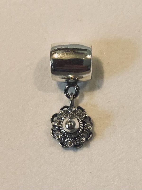 Silver Charm with Zeeland Knoop 8mm