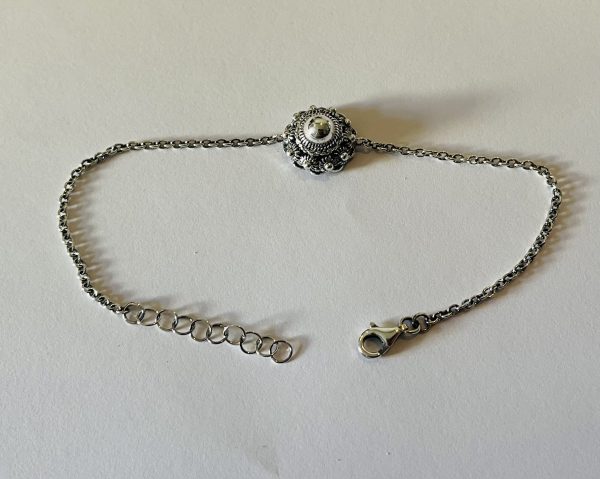 Silver Bracelet with Zeeland Knoop 14mm - Image 3
