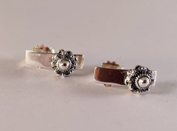 Zilveren Design Oorstekers met Zeeuwse Knop van 6mm - Afbeelding 10