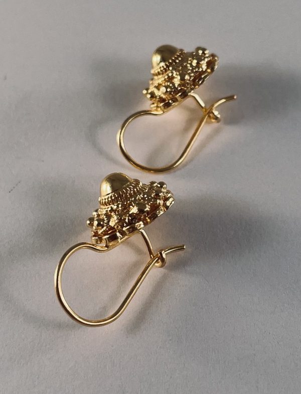 Vergulde Zeeuwse Knoop Oorhangers  12mm - Afbeelding 4