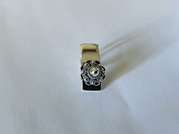 Silver Designer Pendant with 8mm Zeeuwse Knoop