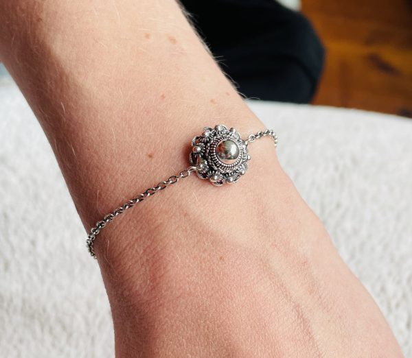 Silver Bracelet with Zeeland Knoop 14mm