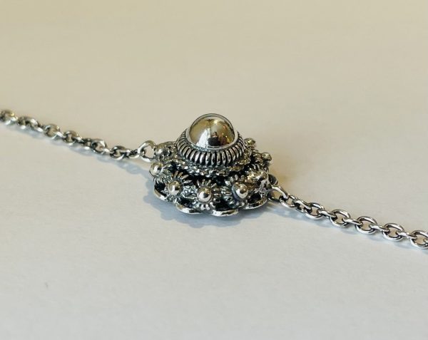Silver Bracelet with Zeeland Knoop 14mm - Image 5