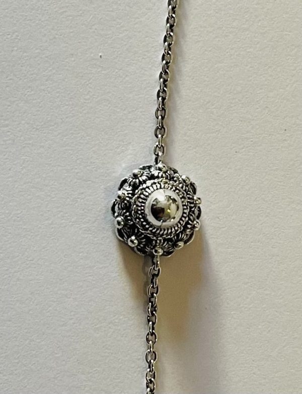 Silver Bracelet with Zeeland Knoop 14mm - Image 2