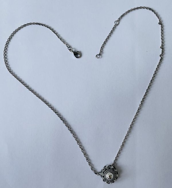 Silver Necklace with Zeeland knoop 14mm - Image 3