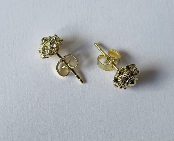 Gouden  Zeeuwse Knoop Oorknoppen  8mm - Afbeelding 8