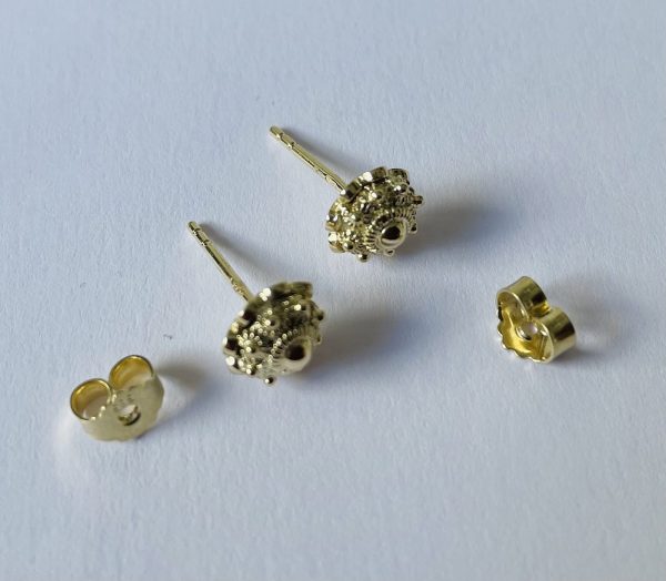 Gouden  Zeeuwse Knoop Oorknoppen  8mm - Afbeelding 10