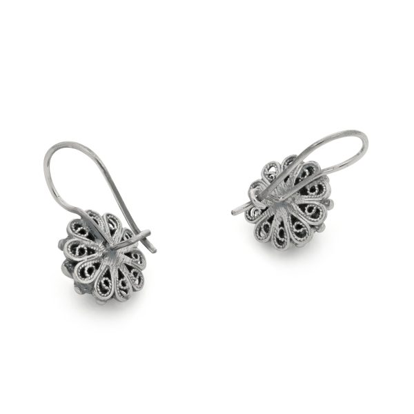 12mm Zilveren Zeeuwse Knop Oorhangers - Afbeelding 3