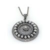 Sterling Silver Dutch Jewellery Fantasy Pendant 1.53 inches (39mm) - Image 6