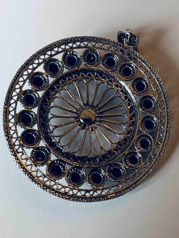 Silver Zeeuwse Fantasy Pendant 39mm - Image 5